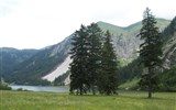 Lechtalské Alpy 2020 - Rakousko - tichá hladina jezera Vilsalpsee