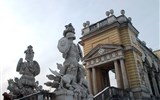 Advent na zámku Schönbrunn a v soutěsce 2019 - Rakousko - Schönbrunn - Gloriette, původní návrh Fischer z Erlachu
