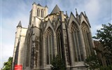 Belgie, umění, památky UNESCO, gastronomické zážitky či květinový koberec 2020 - Belgie - Gent, St.Niklaaskerk, zasvěcen sv.Mikuláši patronovi obchodníků
