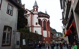 Poznávací zájezd - Porýní - Německo - Porýní - Bacharach, sv.Petr, apsida přestavěna goticky v 14.století