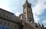 Provence s vůní levandule a koupáním, letecky - Francie - Provence - Marseille, Notre Dame de la Garde, 1853-64 na místě kaple z 1214