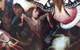 Příroda, památky UNESCO a tradice zemí Beneluxu 2020 - Belgie - Brusel, Brusel, muzeum Royal des Beaux-Arts´, Bitva s padlými anděly, P.Bruegel starší, 1542, detail