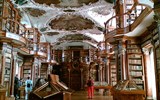 Poznávací zájezd - Graubünden - Švýcarsko - St.Gallen - barokní klášterní knihovna (Wiki-Kurpfalzbilder)