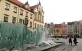 Wroclaw, město sta mostů, zahrady i zlatý důl Slezska - Polsko - Vratislav (Wroclaw), Skleněná fontána neoficiálně nazývaná Pisoár