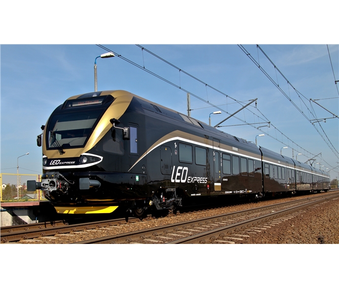 Do Tater za přírodou a termály po železnici 2020 - Česká republika - Leo expres, společnost jezdí s elektrickými jednotkami 480 (foto Leo)