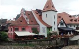 Krásy Jižních Čech a kraj Waldviertel - Česká republika - Český Krumlov - od 1992 památka UNESCO, od 1963 Městská památková rezervace