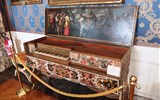 Milano - adventní víkend v Itálii 2019 - Itálie - Milán - muzeum La Scally, pianoforte Steinway, 1883, pro Franze Liszta