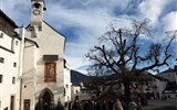 Advent ve Štýrsku a v Salcburku s čerty - Rakousko - Salcburk - pevnost Hohensalzburg, Festungkirche St.Georg, 1502