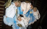 Advent ve Štýrsku a v Salcburku s čerty - Rakousko - Steyr - Weihnachtsmuzeum, Dráha Světem Vánoc, andělíčci tu jsou všudypřítomní