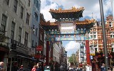 Vánoční Londýn - město historie - Anglie - Londýn - čtvrť Soho, Chinatown