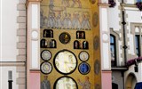 Krásy Valašska s Valachem, Olomouc a Litomyšl 2020 - Česká republika - Olomouc - orloj postaven 1419-22, 1955 upraven Karlem Svolinským (foto C.Čejpa)