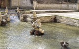 Poznávací zájezd - Solnohradsko - Rakousko - Hellbrun, jedna z mnoha fontán je součástítzv. vodních hrátek