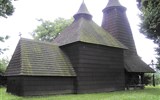 Poznávací zájezd - Slovensko - Slovensko, Východní Slovensko - dřevěný kostel, jeden z několika zapsaných na seznamu UNESCO