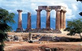 Řecko a Korfu, moře a starověké památky apartmány 2019 - Řecko, zříceniny chrámu