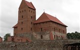 Národní parky Pobaltí a estonské ostrovy 2020 - Pobaltí - Litva - Trakai, hrad na obranu před německými křižáky postaven 1321