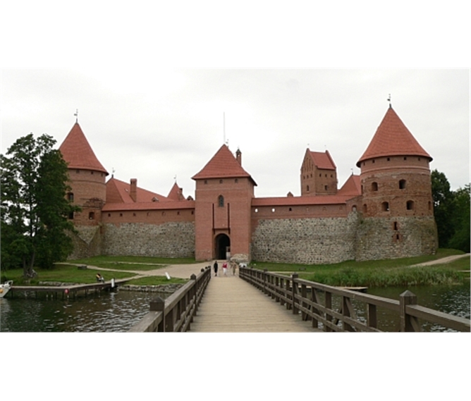 Kouzlo Pobaltí, Petrohrad a Finsko 2020 - Pobaltí, Litva, Trakai, pevnost