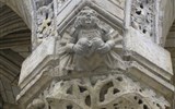 Poznávací zájezd - Pikardie a Ardeny - Francie - Pikardie -  Laon, detail výzdoby katedrály