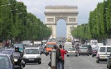 Poznávací zájezd - Paříž a Île-de-France - Francie, Paříž, Champs Elysées a Vítězný oblouk