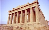 Poznávací zájezd - Řecko a ostrovy - Řecko, Athény - Parthenon, chrám bohyně Pallas Athény, 447-438 př.n.l. v době největšího rozmachu Athén za Perikla