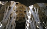 Poznávací zájezd - Katalánsko - Španělsko, Barcelona, Sagrada Familia, interier