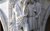 Poznávací zájezd - Benátky a okolí - Itálie - Benátky - Dožecí palác, detail Noemova opilství