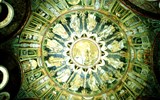 Poznávací zájezd - Emilia Romagna - Itálie, Emilia Romagna, Ravenna, mozaika v Batistero degli Ariani z 5.století
