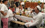 Poznávací zájezd - jižní Maďarsko - Maďarsko, Bekéscsaba, slavnost klobás