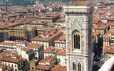 Poznávací zájezd - Toskánsko - Itálie, Toskánsko, Florencie z věže dómu