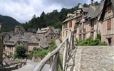 Zelený ráj Francie, kaňony, víno a památky UNESCO 2019 - Francie - Conques, zastávka na Svatojakubské cestě do Santiaga de Compostella
