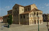 Benátky, ostrovy, slavnost gondol a Bienále 2020 - Itálie -  Benátsko -  Murano - chrám Maria e Donato