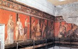 Poznávací zájezd - Jižní Itálie - Itálie - Pompeje - zachovalé fresky